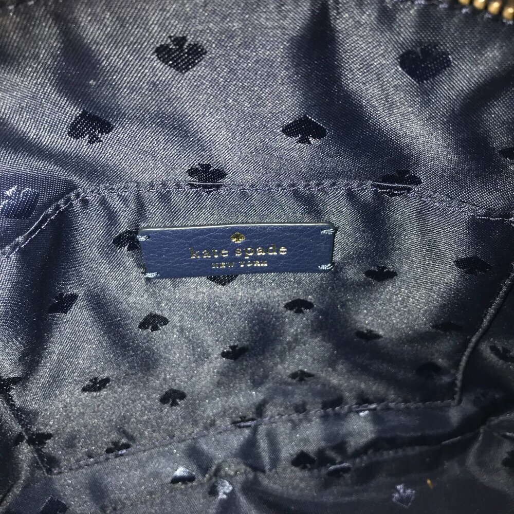 NEW Kate Spade Sylvia Lemon Zest Large Dome Crossbody & Passport holder to match - Picture 12 of 16